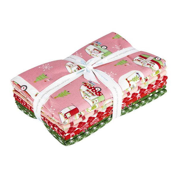 Christmas Adventure 1 Yard Bundle  Peony, 7 Pcs.