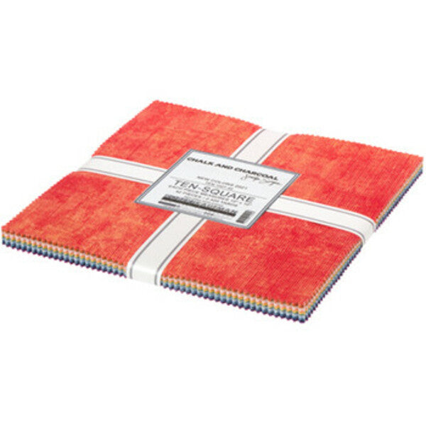 Chalk and Charcoal 10" Squares Pack in New 2021 Colors