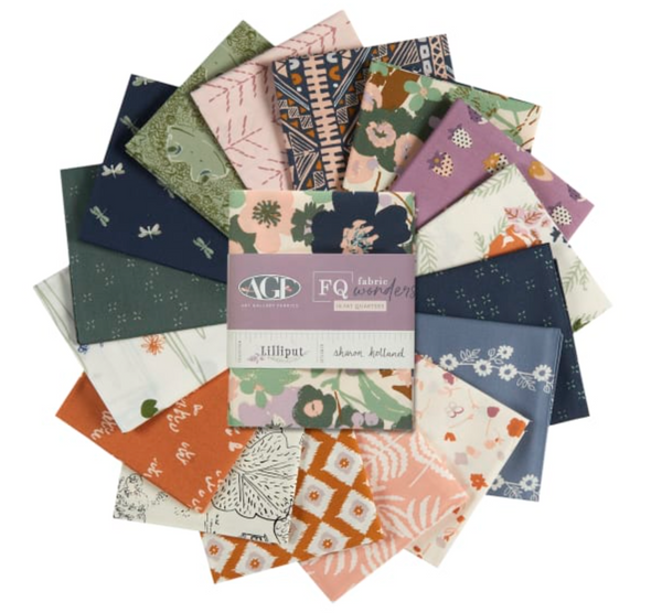 Lilliput 16 Pc. Fat Quarter Bundle by Sharon Holland