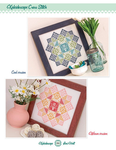 Kaleidoscope Quilt & Cross Stitch Book Lori Holt of Bee in my Bonnet for It's Sew Emma