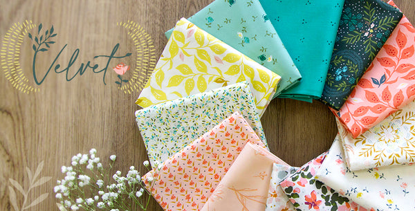 Velvet 12 Pc. Fat Quarter Bundle by Amy Sinibaldi