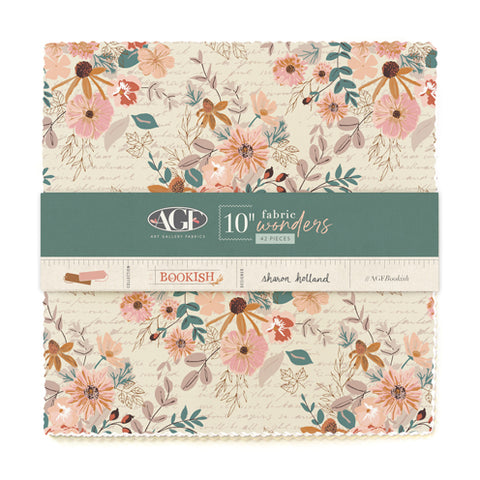 Bookish 10" Squares Pack - Designed by Sharon Holland
