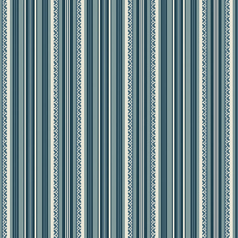 Arbor Stripe Wedgewood by Contempo Fabrics