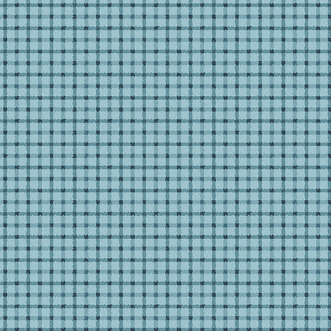 Plaid Teal by Contempo Fabrics