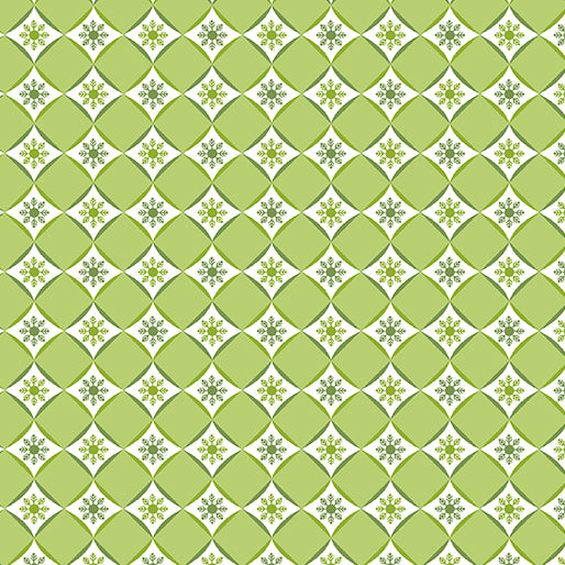 Diamond Flake Lime by Contempo Fabrics