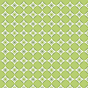 Diamond Flake Lime by Contempo Fabrics