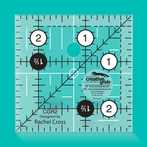 Creative Grids Quilt Ruler 2-1/2in Square