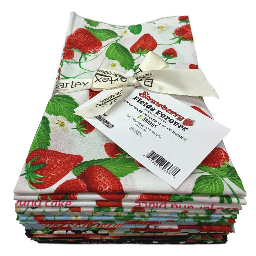 Strawberry Fields Forever 17 Pc Fat Quarter Bundle