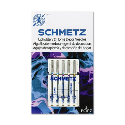 Schmetz Needle Upholstery & Home Decor Combo 5Pack