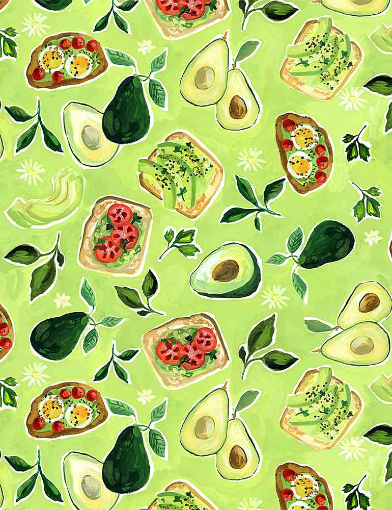Avocado Toast - Multi. Chef's Table Collection , By Dear Stella