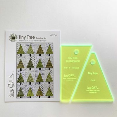 Tiny Tree Template Set by Suzn Quilts