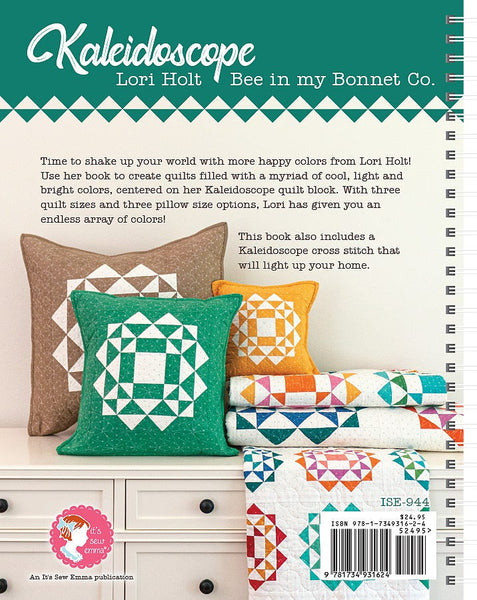 Kaleidoscope Quilt & Cross Stitch Book Lori Holt of Bee in my Bonnet for It's Sew Emma