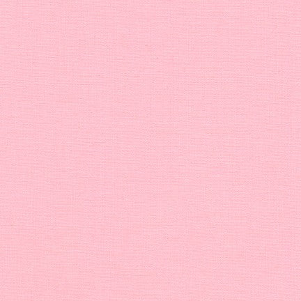 Kona  Cotton Solids By Robert Kaufman-Baby Pink